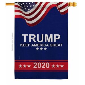Brand New Donald Trump Campaign Make America Great Full Sz Outdoor Garden Flag